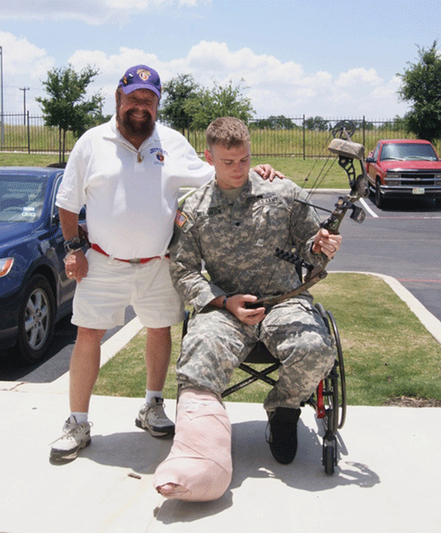 OPERATION BOWS AND HEROES’ JOINS ‘THE MOONLIGHT FUND’ RETREATS FOR WOUNDED MILITARY.