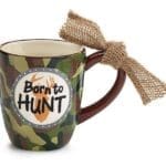 Born to Hunt Camo Ceramic Coffee Mug Cup