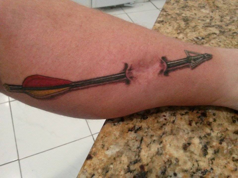 Muzzy Archery Tattoo