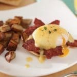 Recipe: Eggs Benedict with Duck Bacon