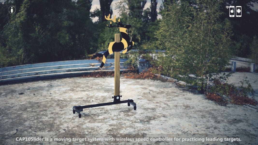 CAP10Slider Moving Shooting Target CAP10Slider Moving Shooting Target