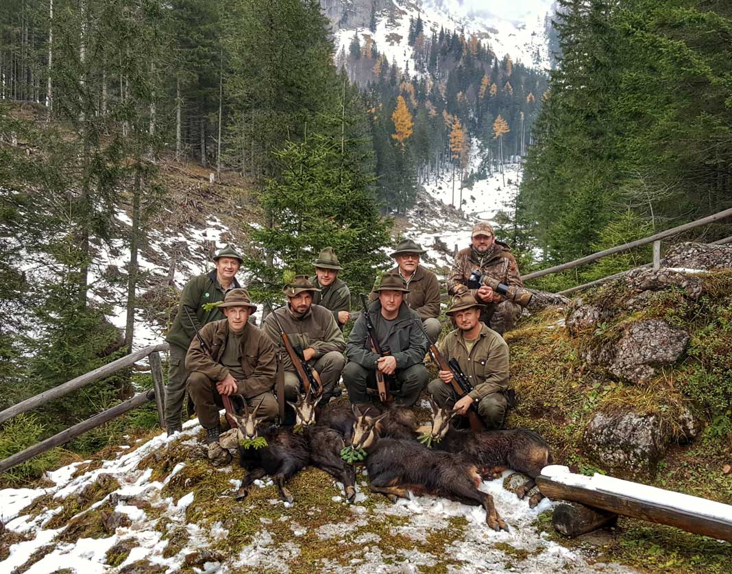 Hunting Chamois On The Roof Of The Mountains