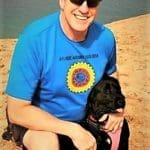 Alan J. Couture and Dog Milly