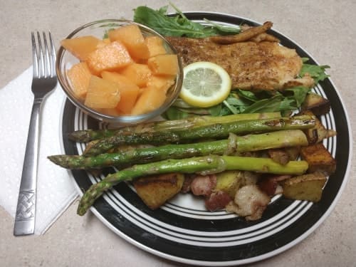 Wild Game Recipe: Alaskan Cod Fish Fillet with Fresh Vegetables and Fruit | Hunting Magazine