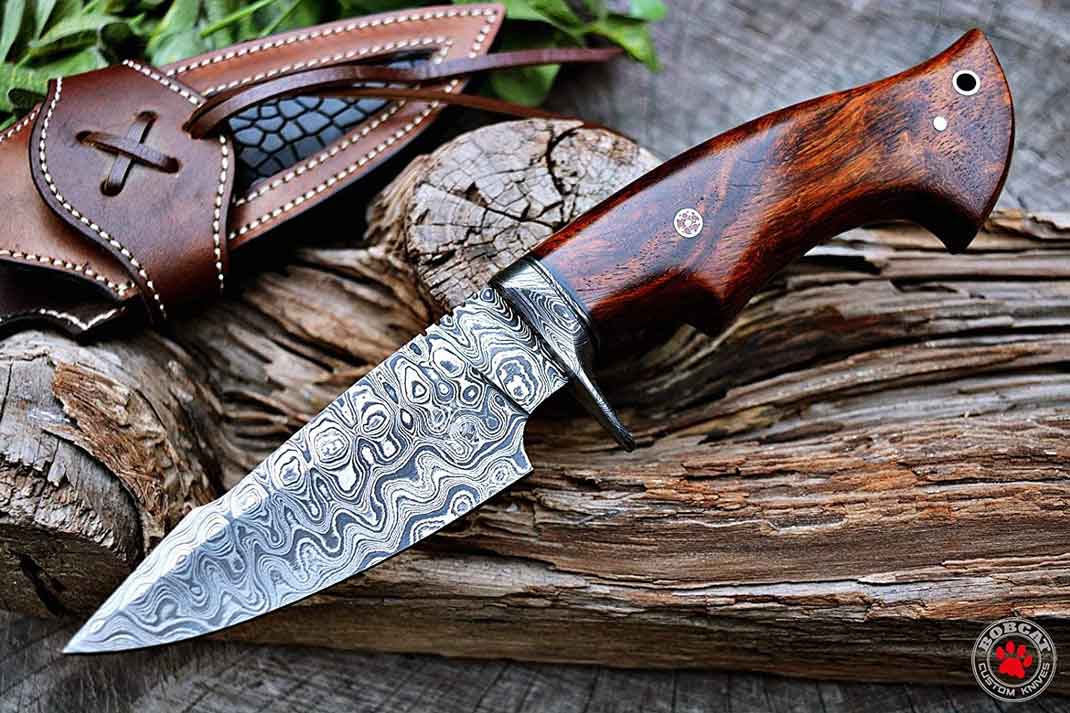 Bobcat Knives Custom Handmade Hunting Knife