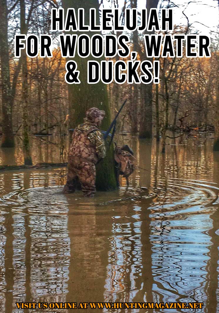 Duck Hunting Meme: Hallelujah for Woods, Water & Ducks!