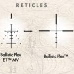 Burris Fullfield II Hunting Rifle Scope, Ballistic Plex Reticle x3
