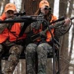 Rivers-Edge-RE665-TWOPLEX-2-Man,-Black-Ladder-Treestand-for-Deer-Hunting