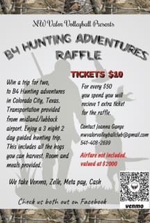 B4 Hunting Adventures Raffle