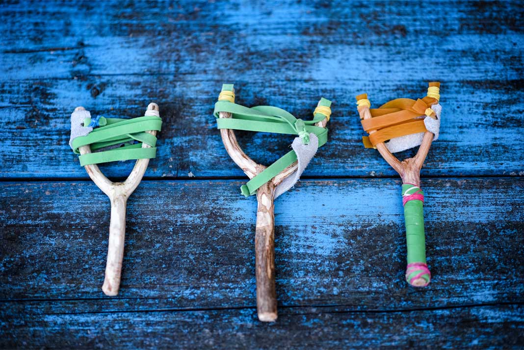 Homemade Childhood Slingshots - Hunting Magazine