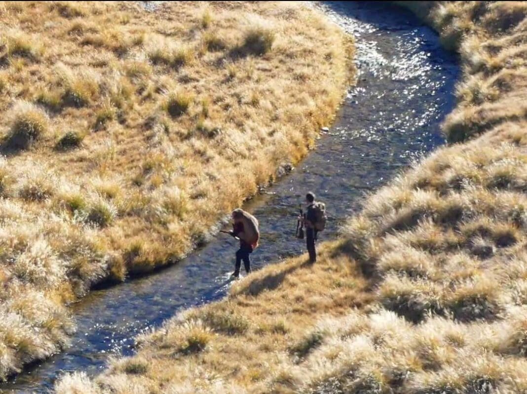 Crossing the Creek on the Plains During Hunting Trip - Hunting Magazine