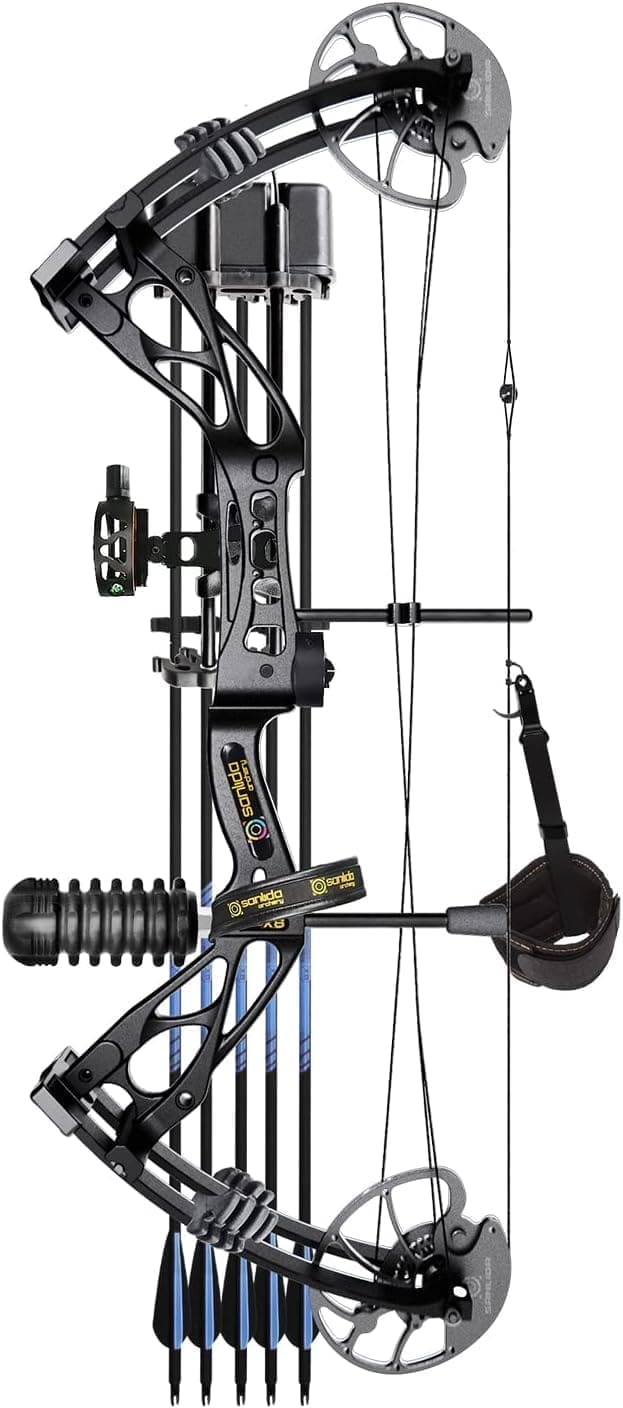 Product Review - Sanlida Archery Dragon X8 RTH Compound Bow Package for Adults and Teens - Hunting Magazine