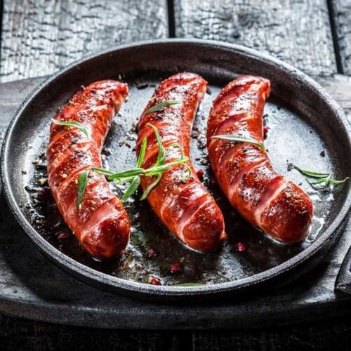 Bacon Style Venison Sausage
