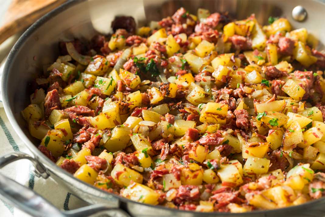 Venison Corned Beef Hash Recipe - Hunting Magazine