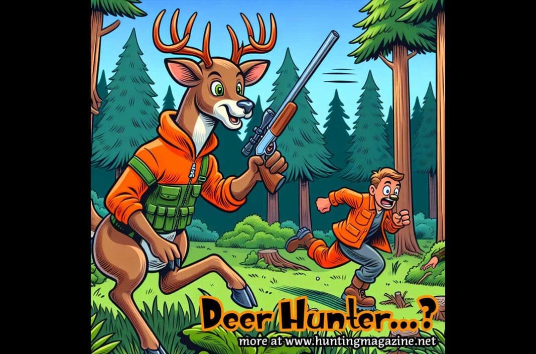 Funny-Hunting-Meme---Deer-Hunter---Roles-Reversed---Hunting-Magazine Funny Hunting Meme - Deer Hunter - Roles Reversed - Hunting Magazine