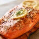 Lemon-Dill-Salmon-with-Creamy-Garlic-Sauce-Recipe