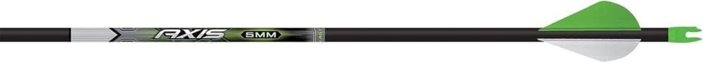 Easton 5MM Axis Half-Dozen Arrows with HIT Insert-2 Blazers Vanes - Black-300 Spine
