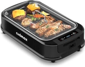 CUSIMAX Smokeless Indoor BBQ Grill