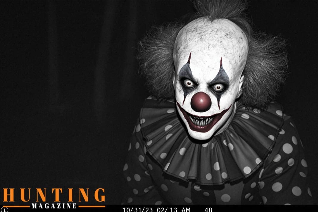 Clown Caught on Hunting Trail Camera - Hunting Magazine