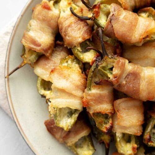 Bacon Wrapped Jalapeno Poppers