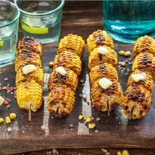 Deer Camp Corn with Bacon and Chili Powder