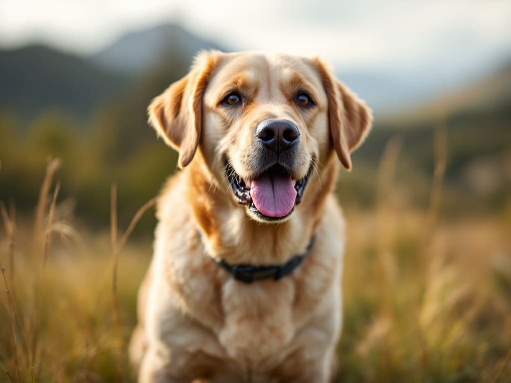 Labrador Retriever in the outdoors doing what it was bred to do hunting Labrador Retriever in the outdoors doing what it was bred to do hunting