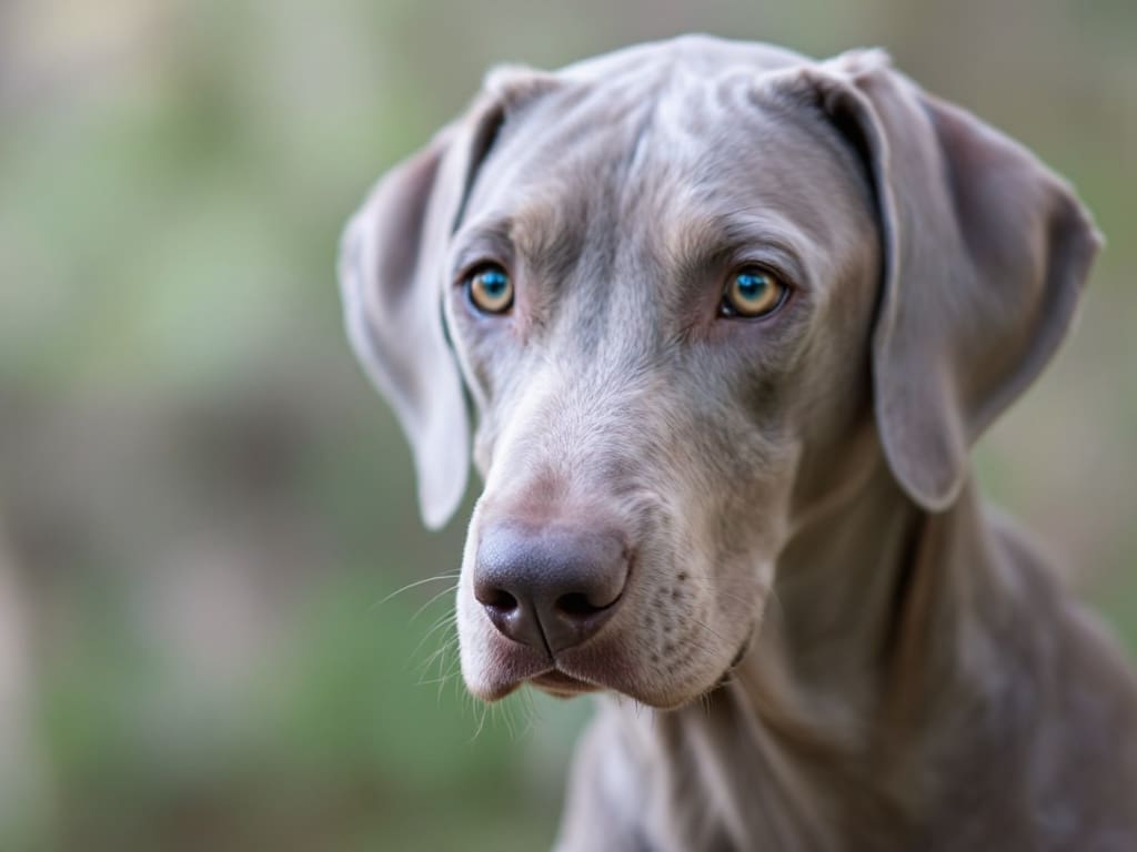 Weimaraner Hunting Dog Weimaraner Hunting Dog