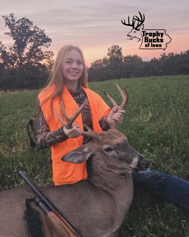 Congrats to Sophia Lahey in Dubuque County! #Trophybucksofiowa #shareyourtrophy ... Congrats to Sophia Lahey in Dubuque County! #Trophybucksofiowa #shareyourtrophy ...