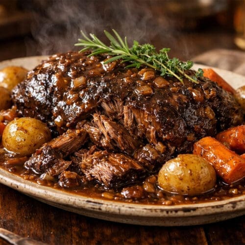 Venison Roast Recipe The The Perfect Slow Cooker Venison Recipe that is Fork Tender & Flavor Rich