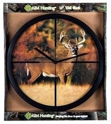 Autumn Whitetail Crosshairs Clock sold at Cabelas