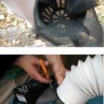 DYI Water Barrel Downspout Modification