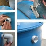 DYI Water Barrel Overflow