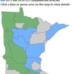 Minnesota Deer Population Goal Setting Map 2015