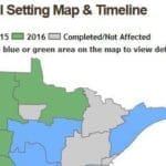 Minnesota Deer Population Map 2015