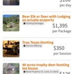 Get all the details and pricing of hunting trips with ease using HappyHunts App