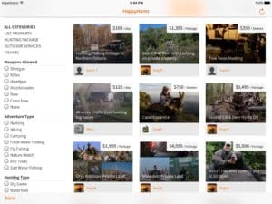 HappyHunts Booking App