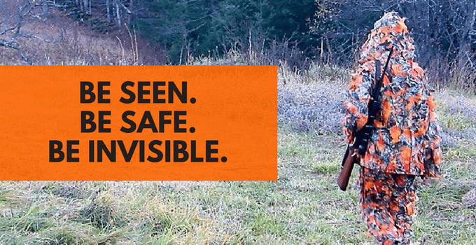 Patented this year, the new hunting camo