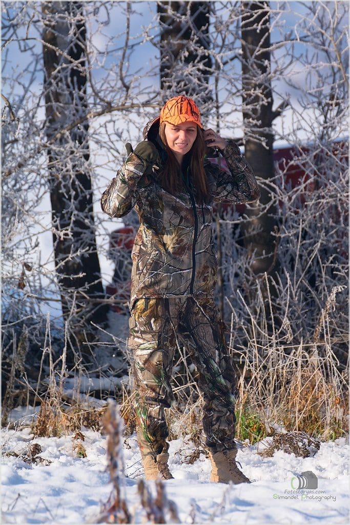 Hunting in The Snow in The Heart of Europe (Slovakia &ndash;Veľk&yacute; Grob)