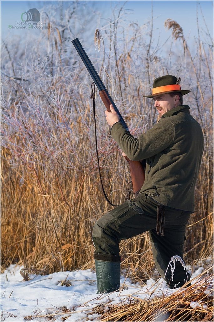 Hunting in The Snow in The Heart of Europe (Slovakia &ndash;Veľk&yacute; Grob)