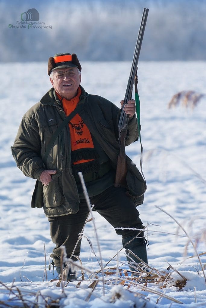 Hunting in The Snow in The Heart of Europe (Slovakia &ndash;Veľk&yacute; Grob)