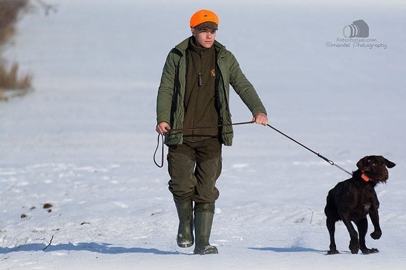 Hunting in The Snow in The Heart of Europe (Slovakia &ndash;Veľk&yacute; Grob)