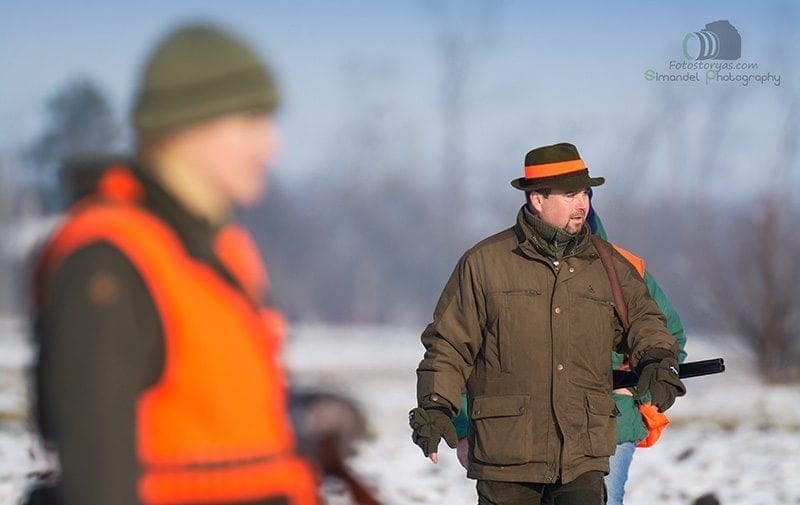 Hunting in The Snow in The Heart of Europe (Slovakia &ndash;Veľk&yacute; Grob)