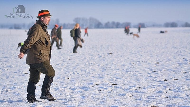 Hunting in The Snow in The Heart of Europe (Slovakia &ndash;Veľk&yacute; Grob)