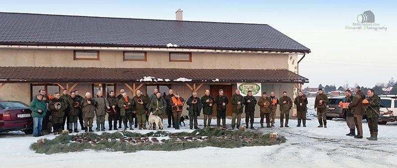 Hunting in The Snow in The Heart of Europe (Slovakia &ndash;Veľk&yacute; Grob)