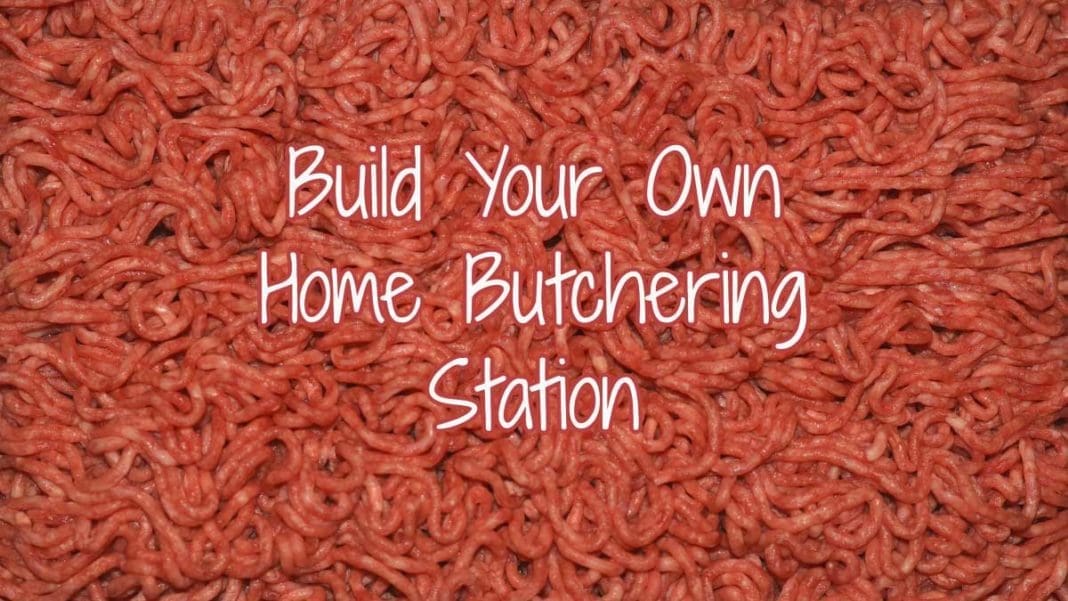 Build Your Own Home Butchering Station