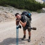 Hiker Resting