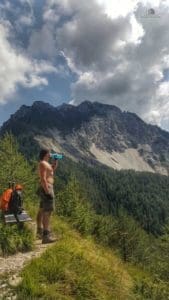 Following the Chamois footsteps