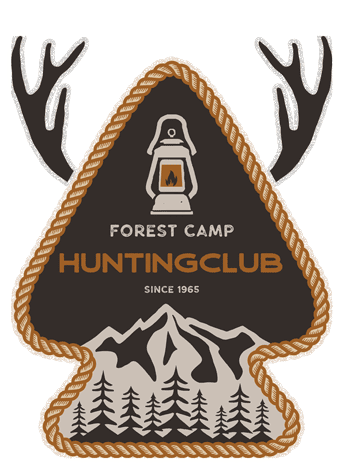 Forest Camp Hunting Club Embroidered Patch for Hat | Hunting Magazine