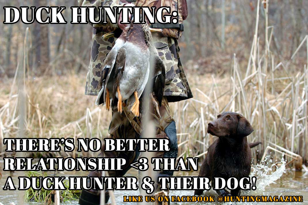 Duck Hunting Meme: There's No Better Relationship Than a Duck Hunter and Their Dog! | Hunting Magazine