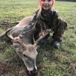 Young hunter poses with a great buck taken during Youth Weekend Deer Hunt | Hunting Magazine